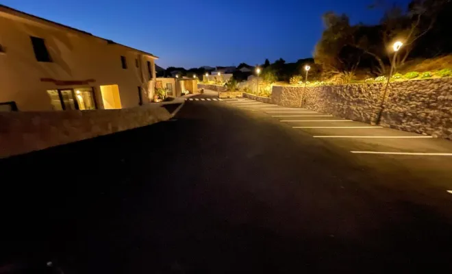 Éclairage extérieur, Bastia, TEC.S.ELEC